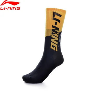 

Li-Ning Men The Trend Sports Socks 39-44 Size Cotton Acrylic Polyester Spandex LiNing li ning Stockings AWLP123 NWM463
