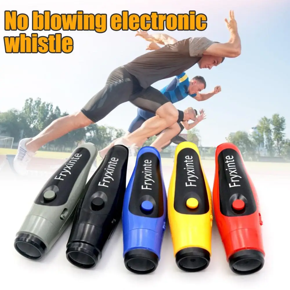 

Top Electronic Electric Whistle Referee Tones Electronic Whistle Outdoor Survival Football Basketball Game Cheerleading Whistle