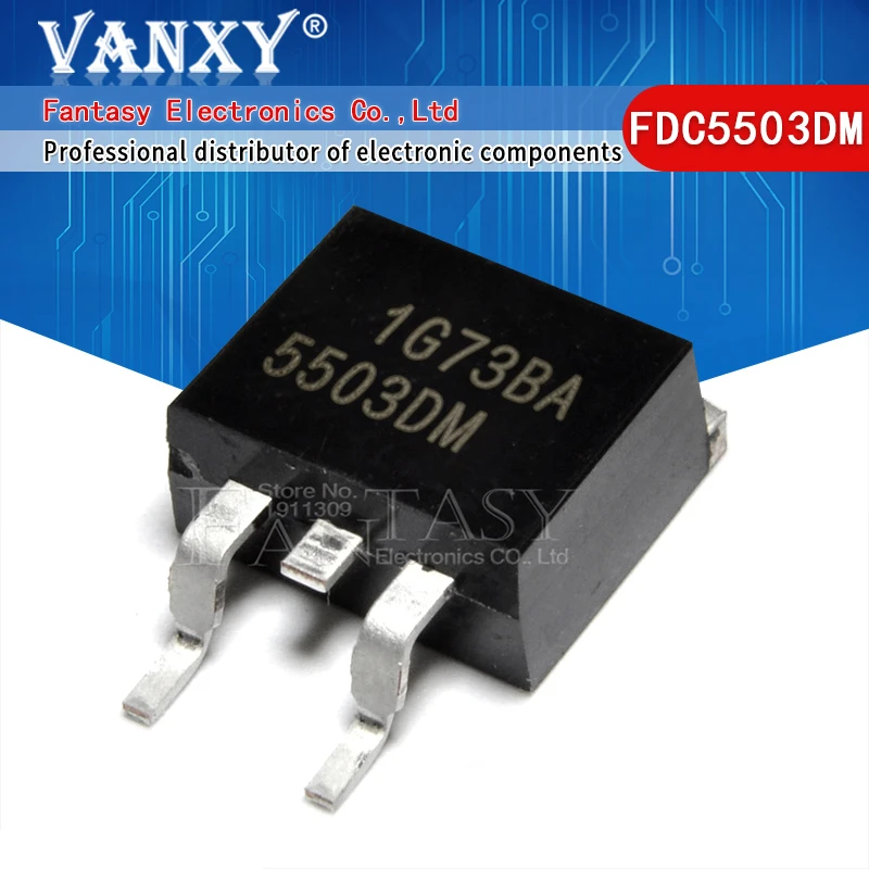 5PCS 5503DM TO263 5503D TO 263 5503 FDC5503DM Transistor|transistor ...