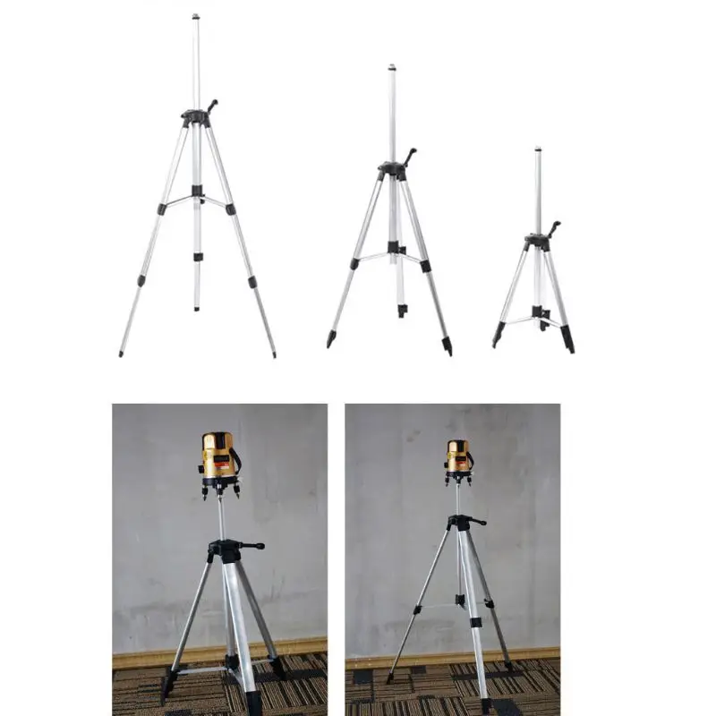 

Adjustable 1.2m Level Bracket L-shape Tripod Level Adapter Port for Universal