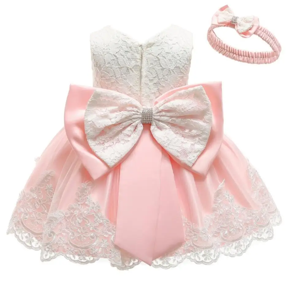 Платье для маленьких девочек; осенне-зимнее платье для новорожденных; 1 год; детская одежда для дня рождения; платья с бантом; Vestido Bebes Infantil - Цвет: picture