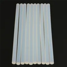 10 шт., 11 мм x 250 мм, термоплавкий клеевой пистолет, ремонтные аксессуары из сплава, прозрачный термоплавкий пистолет, клеевые палочки, пистолет, клей, инструменты DIY