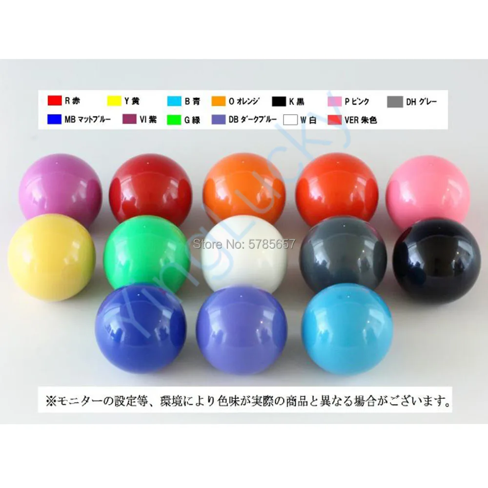 Оригинальный sanwa JLF TP 8YT аркадный джойстик с круглой шаровой головкой LB 35