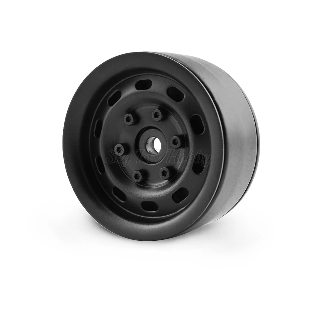 4PCS Metal Beadlock 1.9 Wheel Rim for RC Rock Crawler Traxxas TRX-4 TRX4 D90 D110 TF2 Axial SCX10 90046 (3)