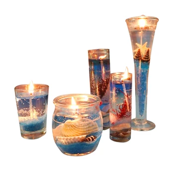 

Jelly Candle Ocean Series Gift European Creative Aromatherapy Romantic Valentine's Day Propose Birthday Confession Gift