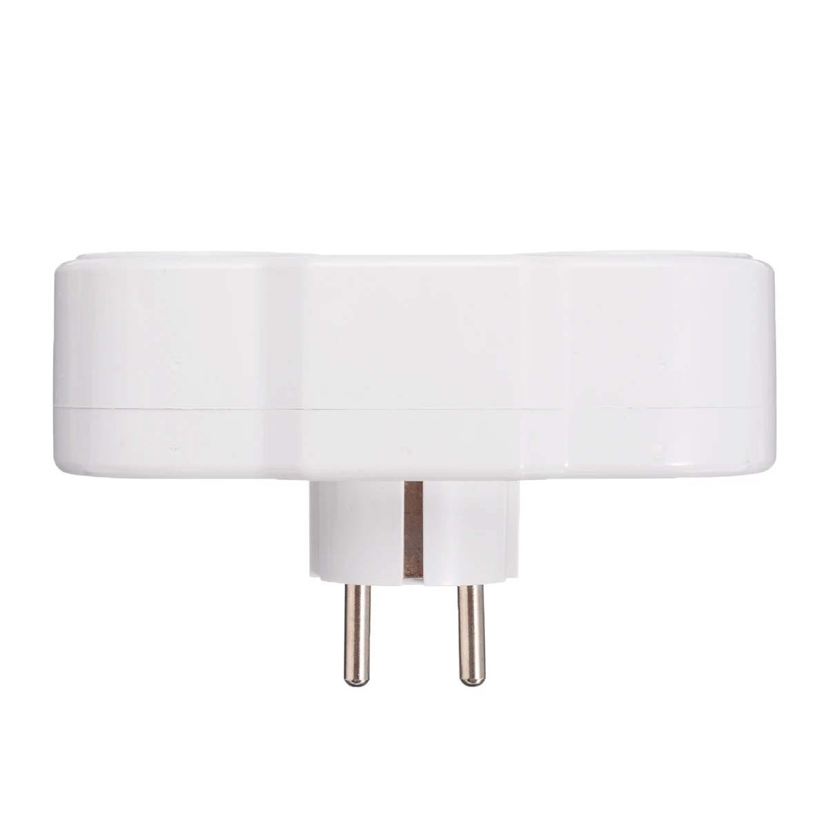 1pc 110-250V 16A Triple Plug Protective Contact Multiple Plug Power Distribution Adapter European EU Standard Conversion Socket