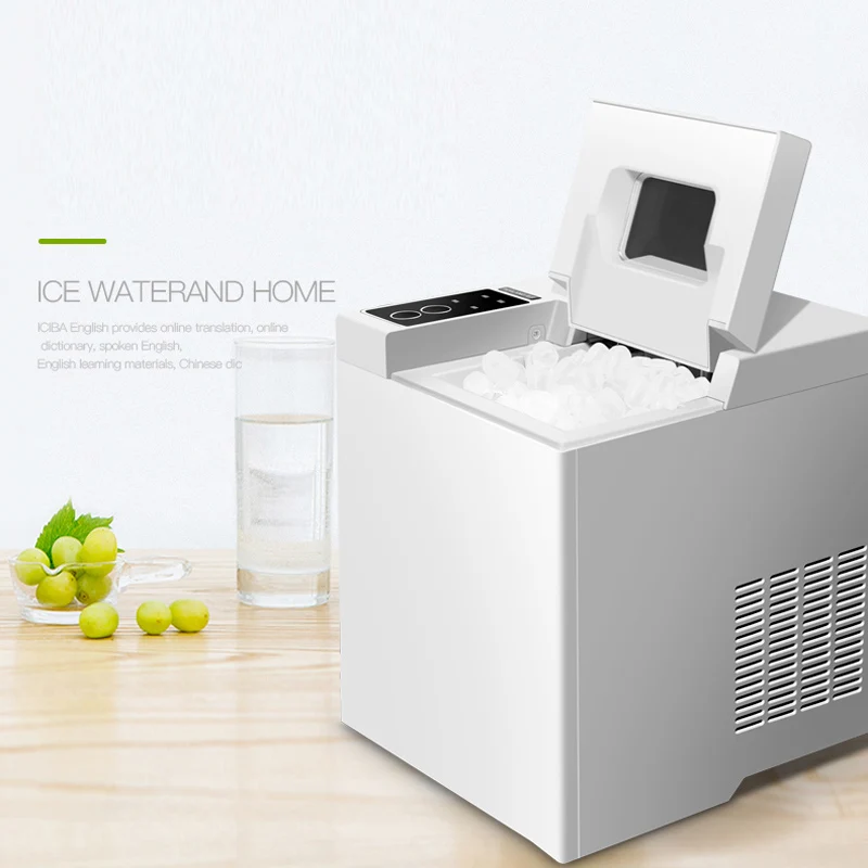 15kg/24h Ice making machine desktop ice machine mini household ice machine