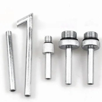 

Hot 5pcs/set ATF DSG CVT 09G 01J 722.9 Connector Steel Oil Filling Durable Transmission Tanker Adapter Car