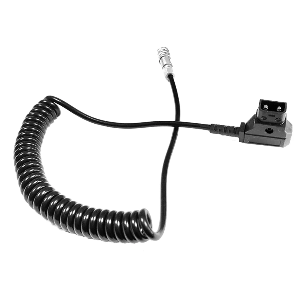 D-Tap to BMPCC 4K Power Cable Coiled Cord Wire for Blackmagic Pocket Cinema Camera 4k
