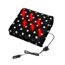 12V электрический автомобиль одеяло с подогревом путешествия зимой кемпинг поездки H55A(6" x 40", черный