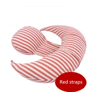 Red straps Puredown C Shaped беременность контурный чехол на молнии материнская подушка для тела(FY22 - Цвет: Red straps