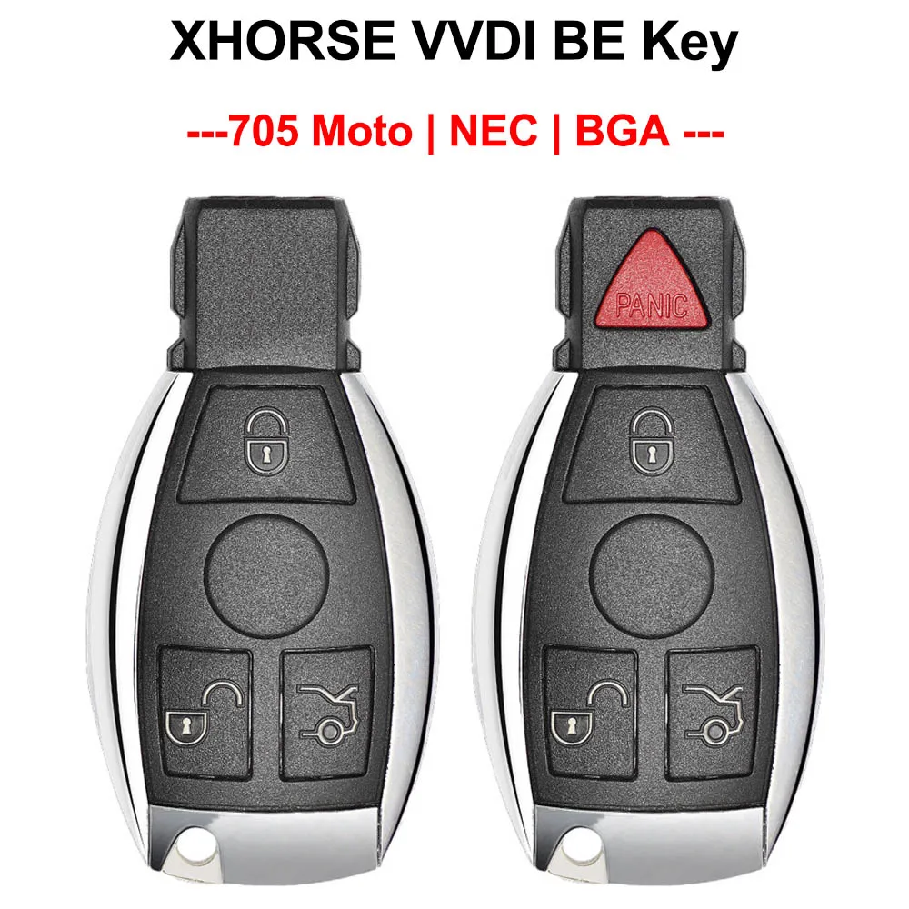 US $26.47 XHORSE VVDI BE Key Pro For Benz V15 PCB Remote Key Chip Improved Version Smart Key Fob 315 433Mhz