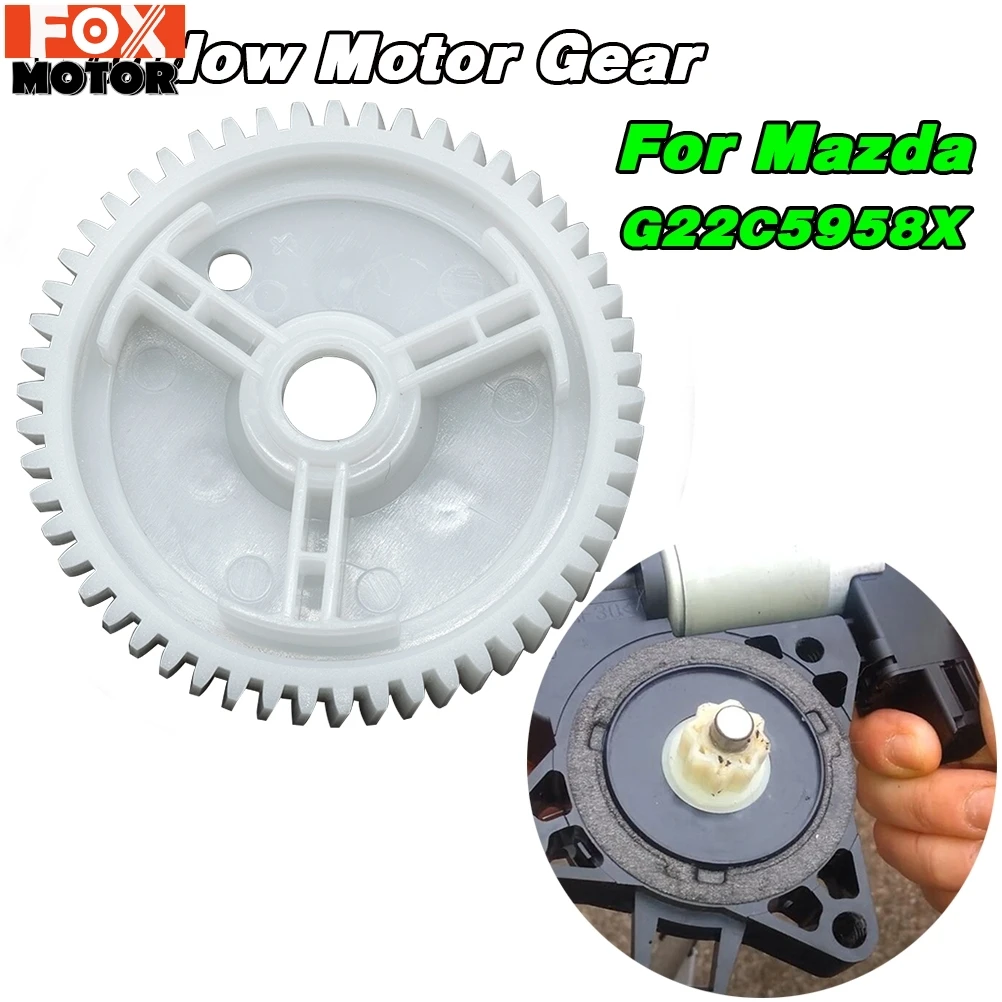 Power Window Regulator Motor Gear car window lift motor gear for MAZDA 3 5 6 CX-7 CX-9 RX-8 Durable ABS Auto Front Rear Adjustment Car Replacement Parts