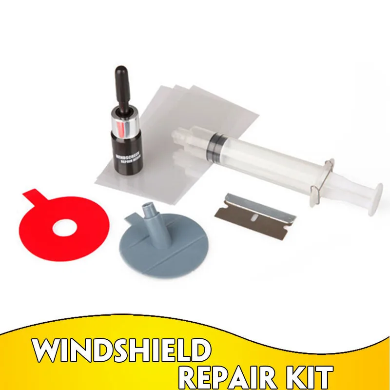 

DIY Windshield Repair Resin Kits Car Window Repair Tool Glass Scratch Windscreen Crack Restore Window Car glass repair kit