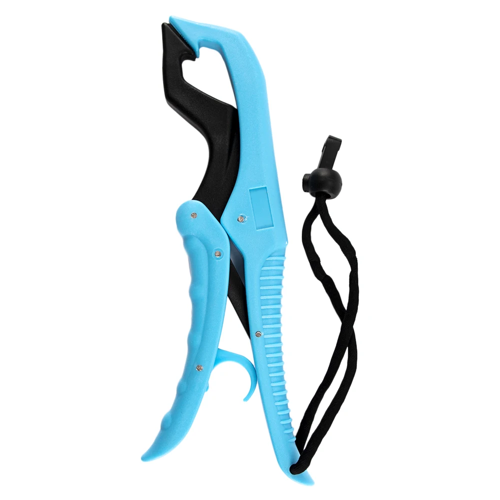 

Fishing Lip Grip Grabber Clamp Tool 10 Inch Plastic Fish Gripper with Lanyard Carp Fishing Tackle Accessories