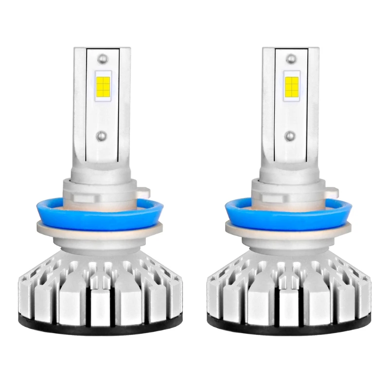 2xnew высокая производительность H8 \ H9 \ H11 180W 30000LM светодиодный фары комплект луч лампы 6000K