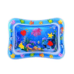 Tapis de jeu gonflable pour bébé, imprimé Animal de mer, jouet pour nouveau né, garçon et fille, divertissement aquatique, natation, Parent enfant 