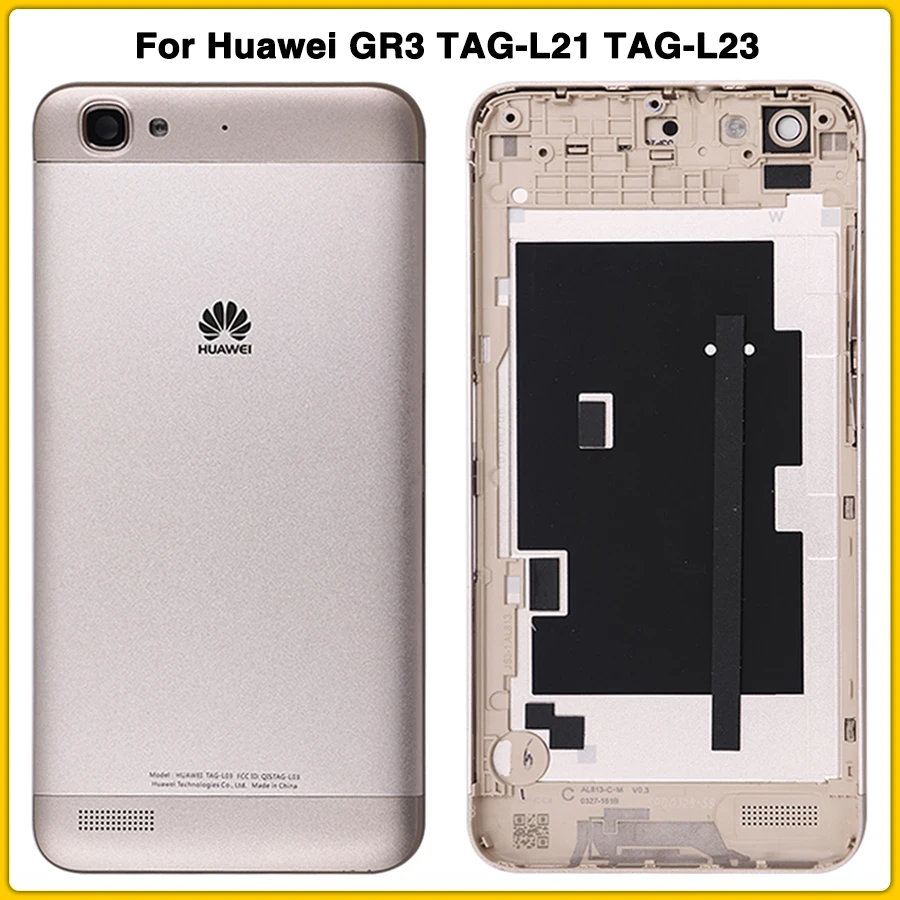 GR3 задний Чехол для huawei GR3 TAG-L21 TAG-L23 задняя крышка батарейного отсека