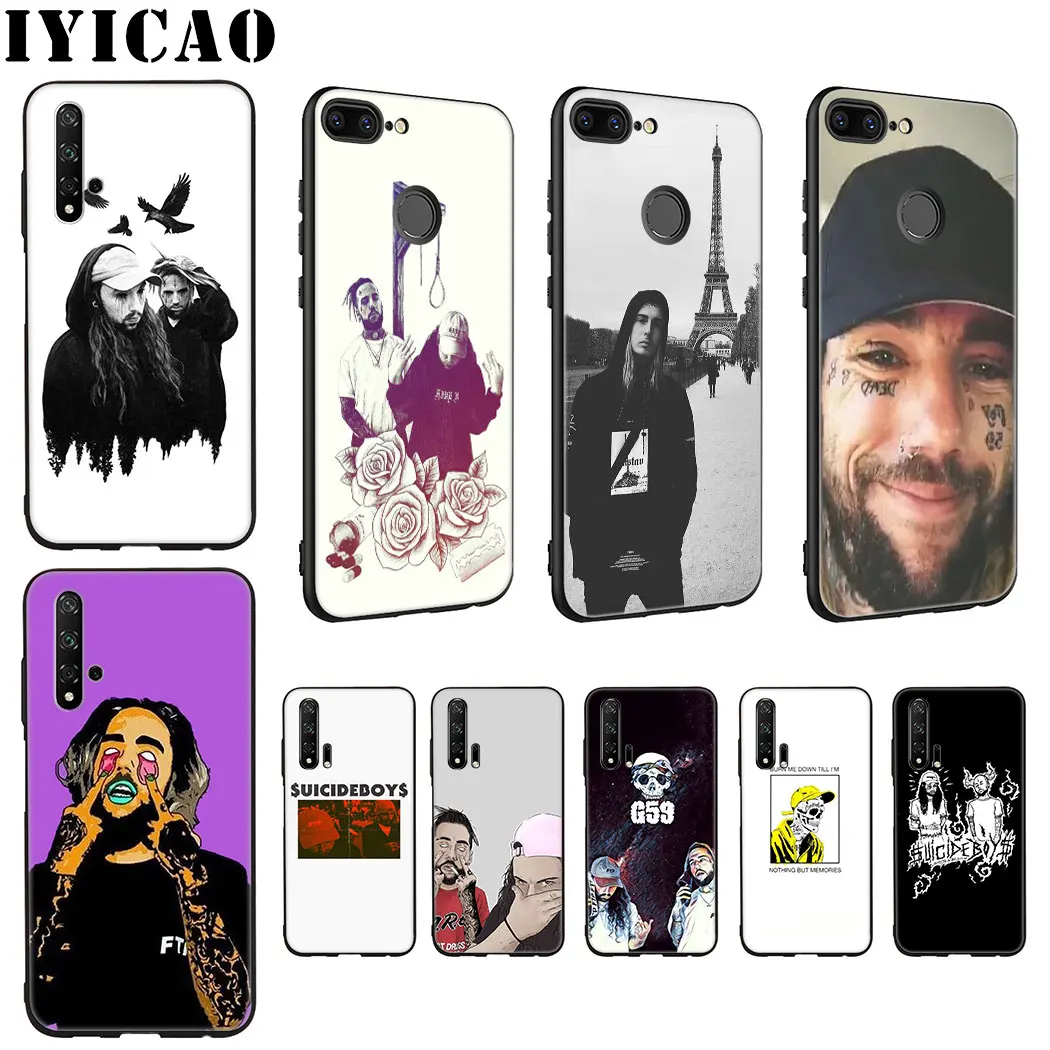 Мягкий силиконовый чехол IYICAO Suicideboys FTP G59 для huawei Honor view 20 9X Pro 10 9 8 Lite 8X 8C 7X 7C Note |