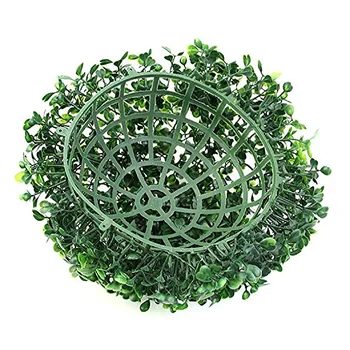 

Artificial Plastic Milano Simulation Grass leaf leaf green glass Lantern Ball party party home decorative plant 2 piece set 12 c