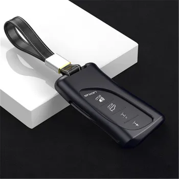 

Alloy Car Remote Key Cover Case holder For Lexus 2018 ES300h ES350 ES200 ES260 LS350 LS500h Fob Key Car-Styling