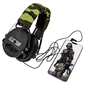 

Tactical Airsoft Sordin Headset Outdoor Hunting Hearing Protection Noise Reduction Shooting Protective Earmuffs Tactical Headset