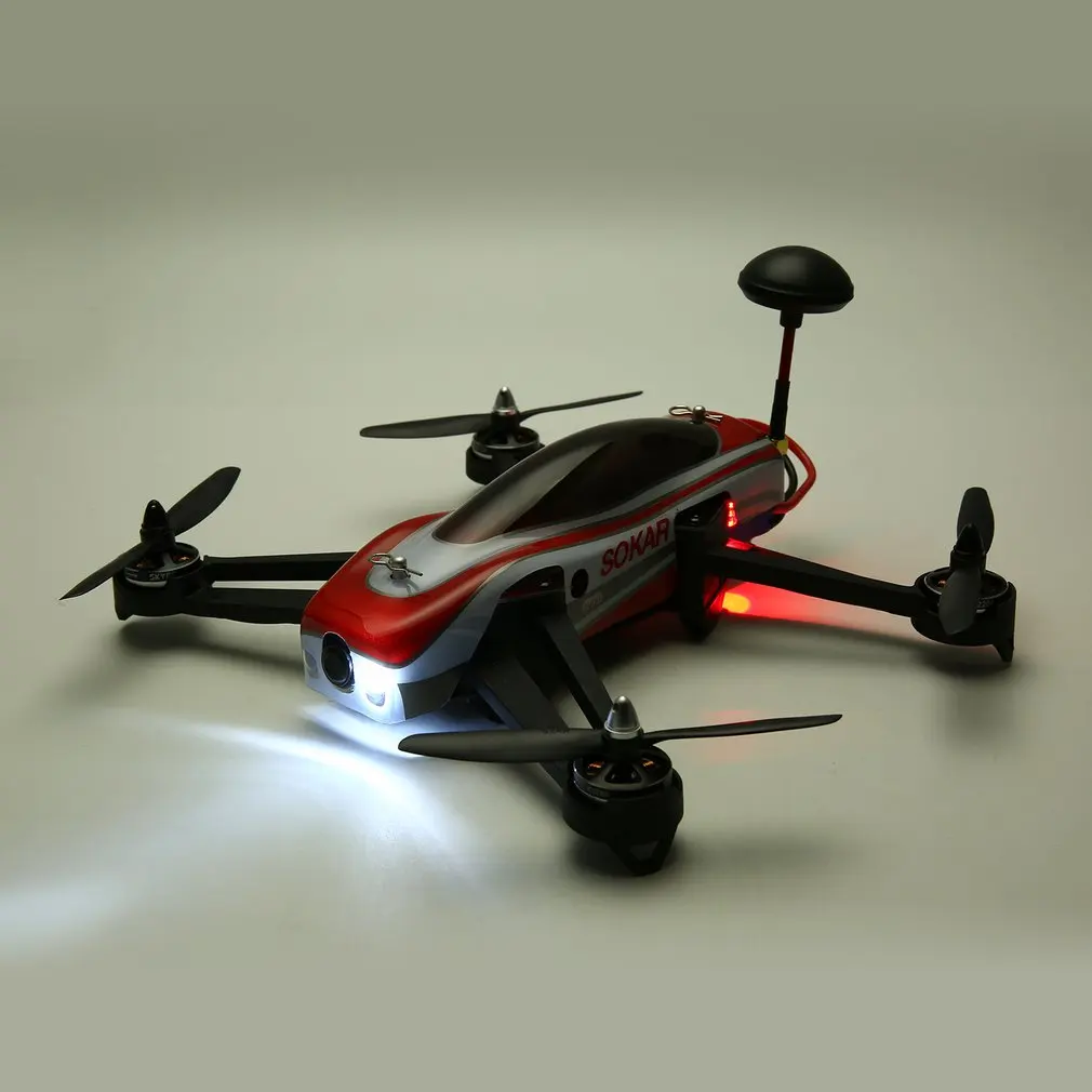 SKYRC SOKAR Drone четырехосевой Дрон 280 RTF с FPV камерой видео монитор и пульт управления Встроенный 8000 мАч Lipo-аккумулятор