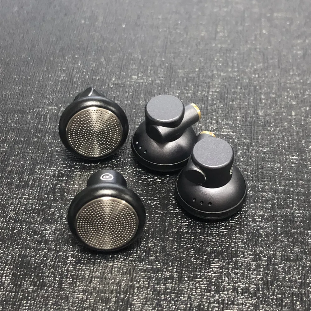 Unidade de Membrana Composta do Plutônio Fones com Interface Fengru Faça Você Mesmo 16mm 32ohm Alta Fidelidade Graves Pesados Som Fone Ouvido Metal Cabeça Plana Mmcx Pt52 - Image 5
