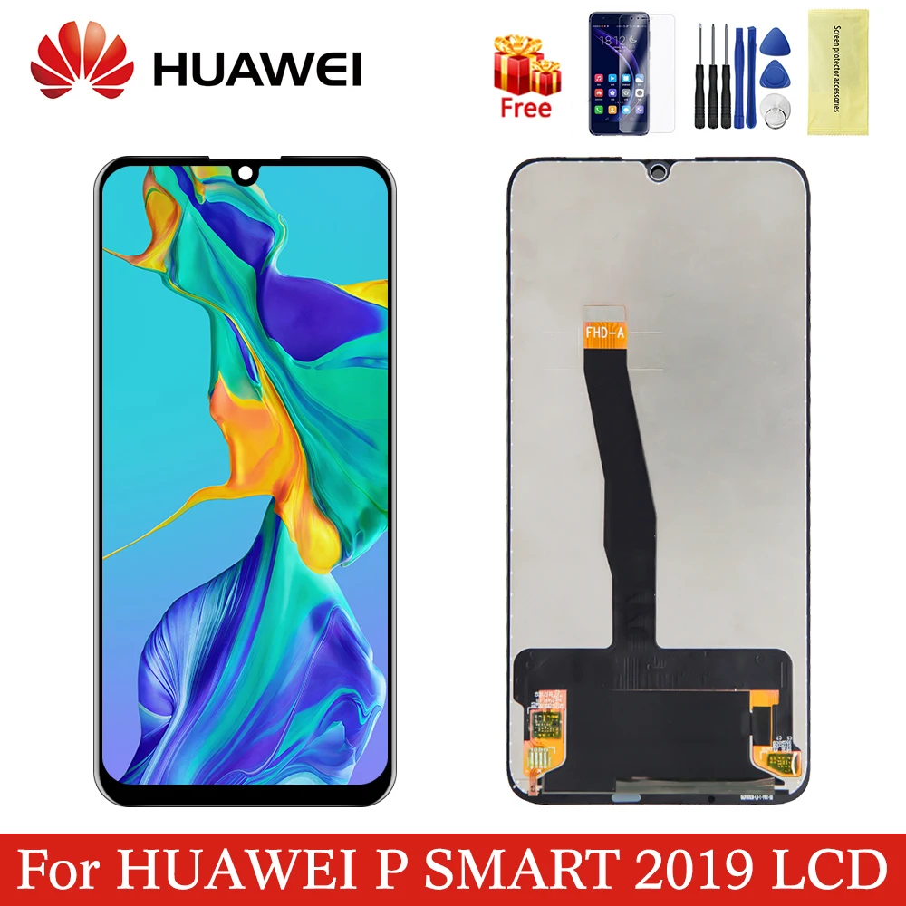 Для 6,2" huawei P Smart ЖК-экран+ сенсорная панель дигитайзер Замена для huawei Enjoy 9S дисплей