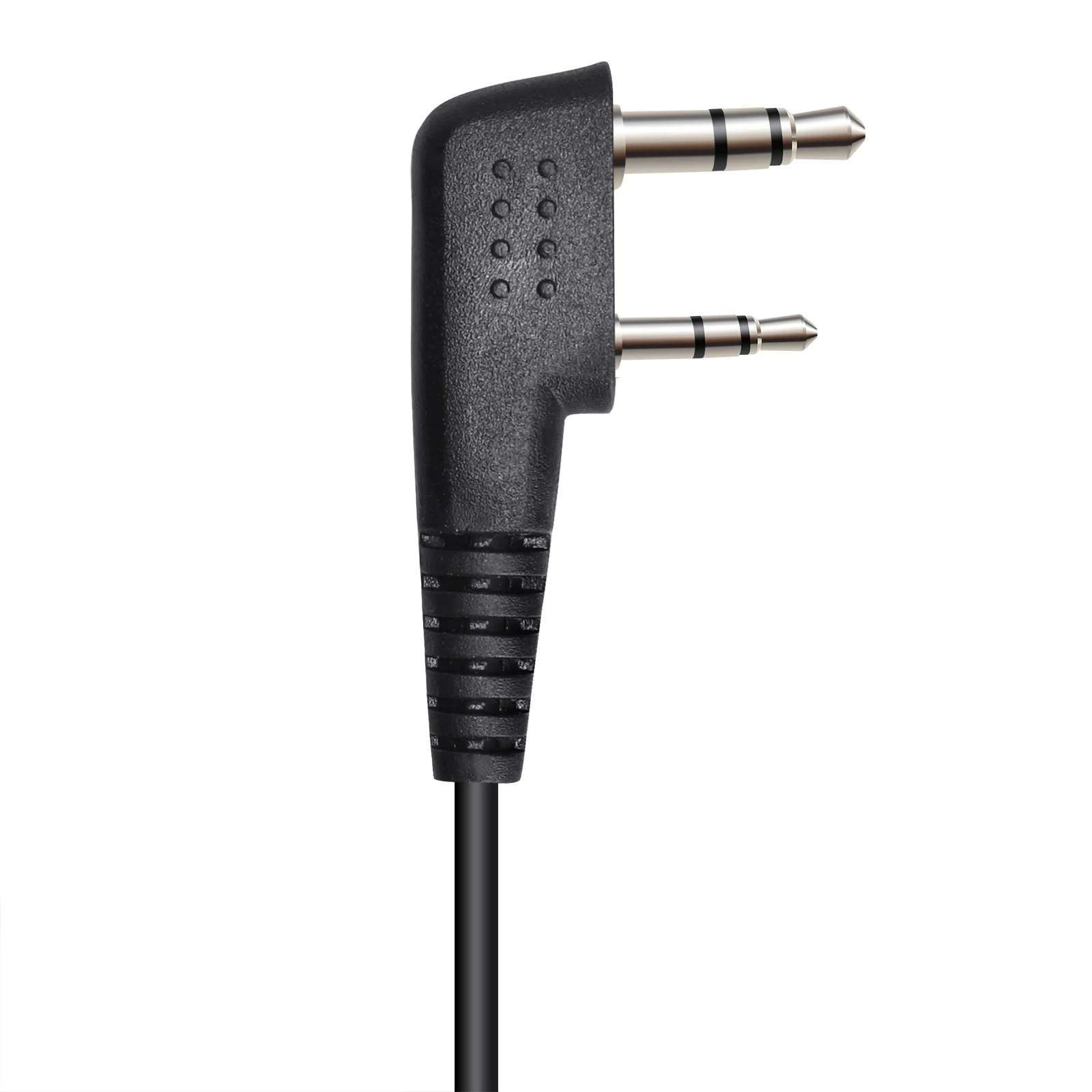 5pcs 2 Pin Ear Bar Earpiece with Mic PTT Walkie Talkie Headset for Kenwood BAOFENG UV5R UV82 UV9R Retevis for TYT Two Way Radio