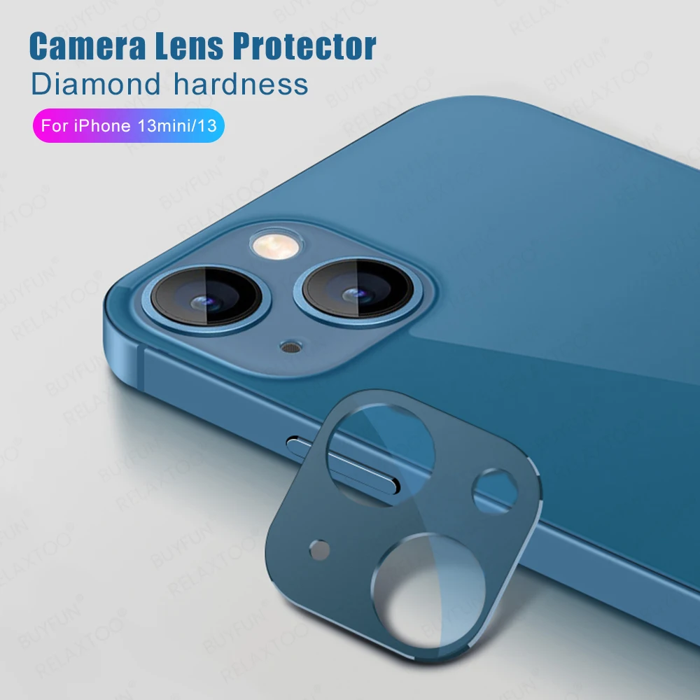 3D изогнутое цветное интегрированное закаленное стекло для объектива камеры iphone