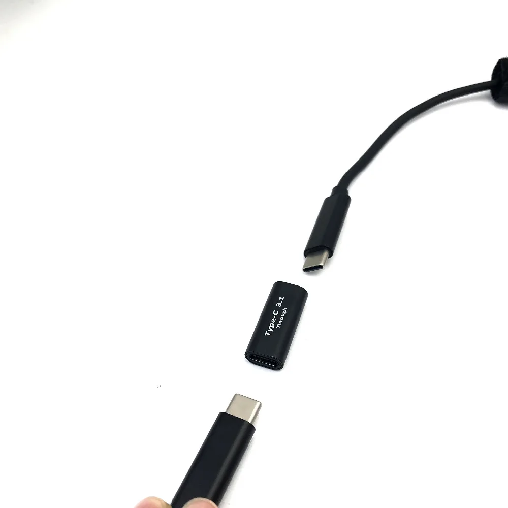 Portable USB Type-C Female to Female Adapter - Charge, Data Sync, and Extension Cable for Phone and Tablet Description Image.This Product Can Be Found With The Tag Names Computer Cables Connecting, Computer Peripherals, PC Hardware Cables Adapters, Usb type c adapter