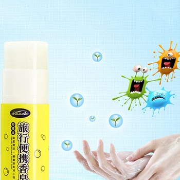 

1 tube Travel Soap Paper Washing Hand Bath Clean Portable Soap Tablets Mini Soap Sterilize Family Health Care Wholesale