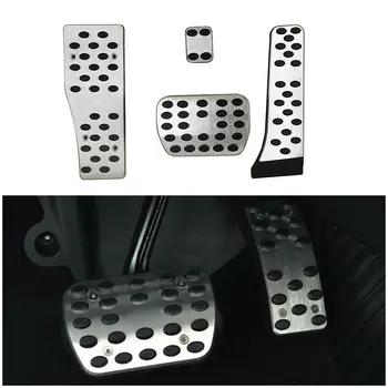 

Inner Foot Pedal Silver Speed For Mercedes-AMG W202 W203 W124 W210 W211 W219 E-Class Car Auto Interior Alloy