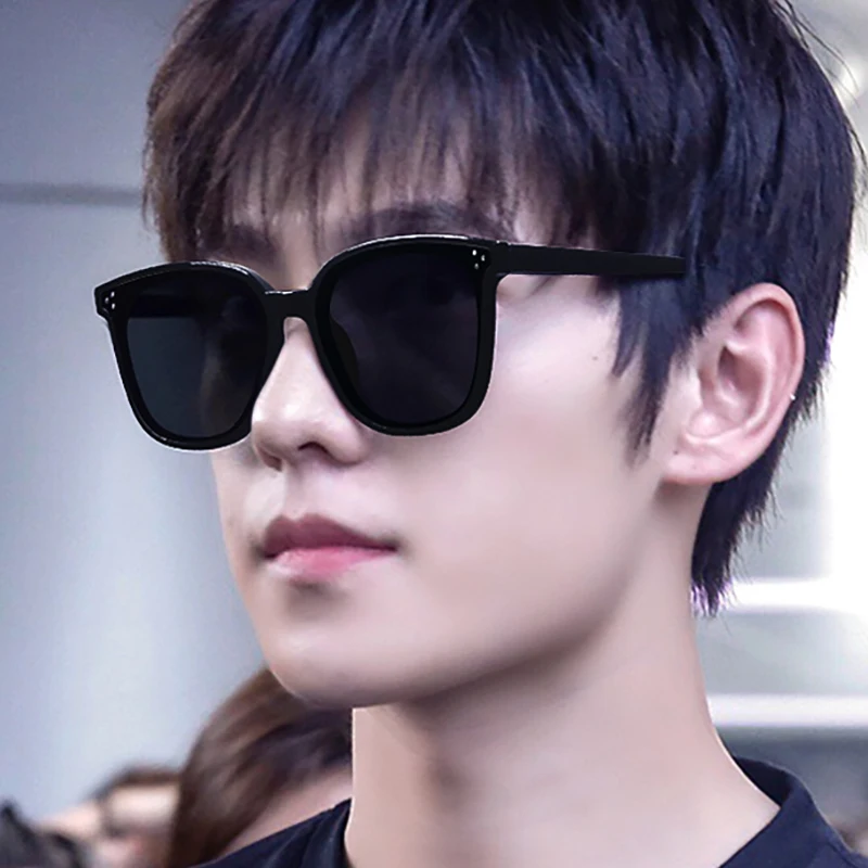 

Stylish new square-framed Sunglasses Unisex luxury brand design Midin large-framed sunglasses