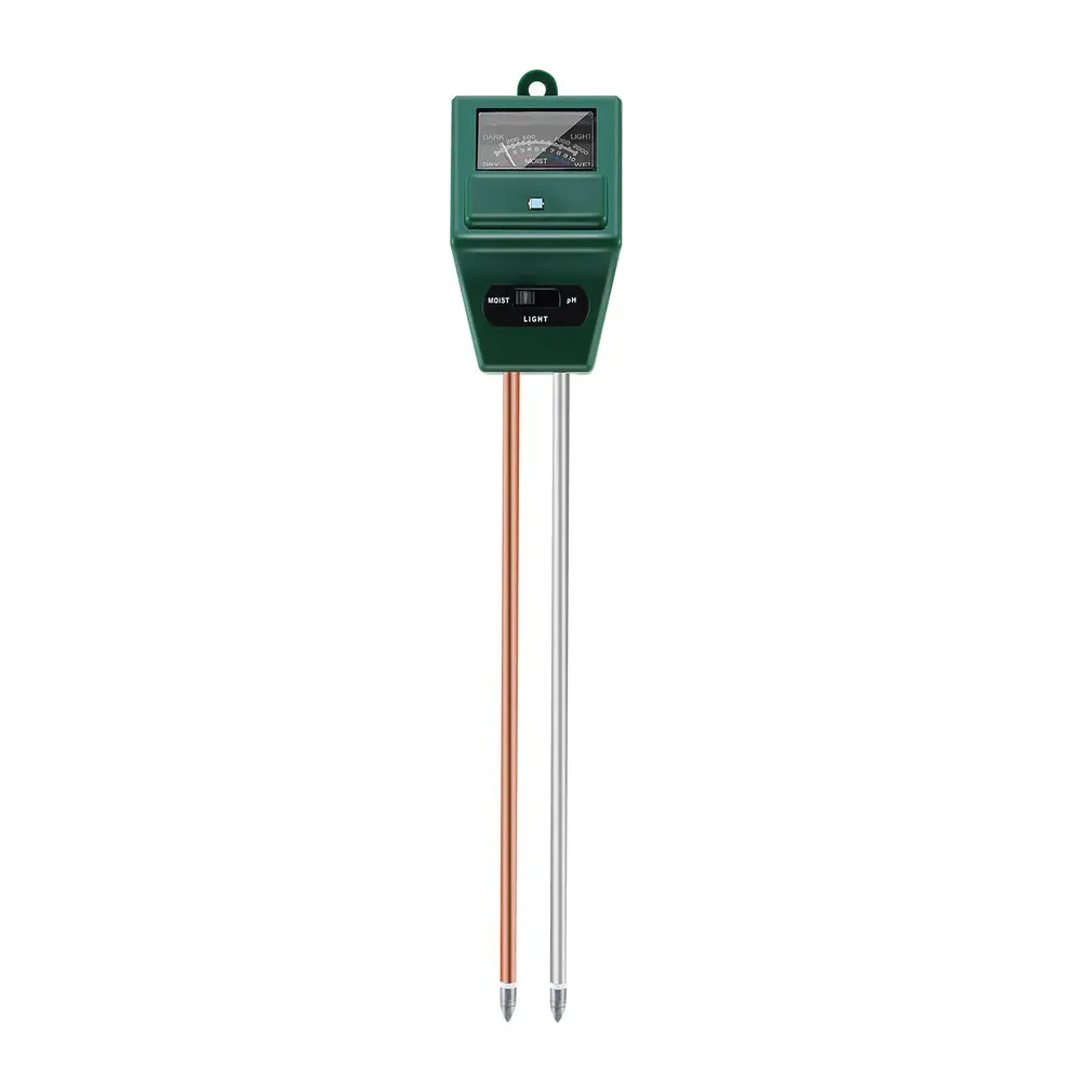 

3 in Soil Water Moisture 1 PH Tester Soil Detector Water Moisture Light Test Meter Sensor for Garden Plant Flower Plant Fiber