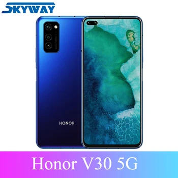 

Original Honor V30 5G NR Kirin990 Octa Core 6.57inch FHD+ 2400x1080P 6GB 128GB 3 Rear Camera 2 Front Camera NFC Cell Phone