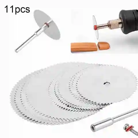 Mini Circular Saw Blade Electric Grinding Cutting Disc Rotary Tool for DREMEL Metal Cutter Power Tool Wood Cutting Discs