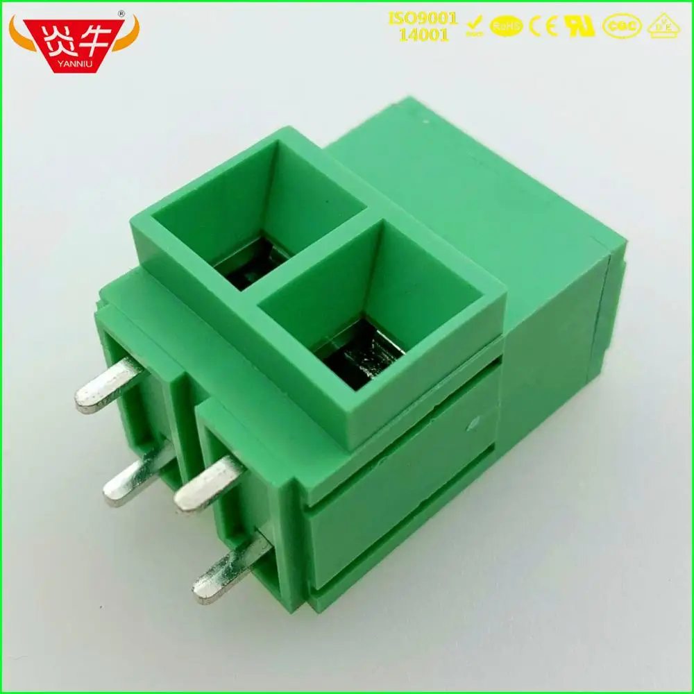 KF135T 10,16 2P 3P PCB универсальные Винтовые клеммные блоки DG135T 10,16 мм 2PIN 3PIN MKDSP 10N/2-10,16 1773976 PHOENIX DEGSON KEFA