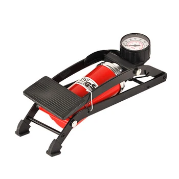 

Single Cylinder Foot Air Pump Portable Floor Bike Pump with Accurate Pressure Gauge Smart Valves 160PSI Air Pump for Motor Car