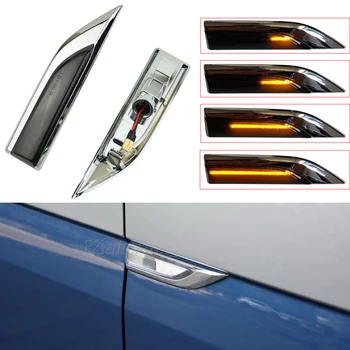

For VW T6 transporter Multivan 2016 2017 2018 2019 LED Dynamic Turn Signal Side Marker Sequential Light Repeater Indicator