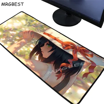 

MRGBEST Japan Anime 90x40/80x30mm Large Lockedge Mousepads Cheapest Best Gaming Mousepad Gamer Popular Keyboard Pc Pad for Csgo