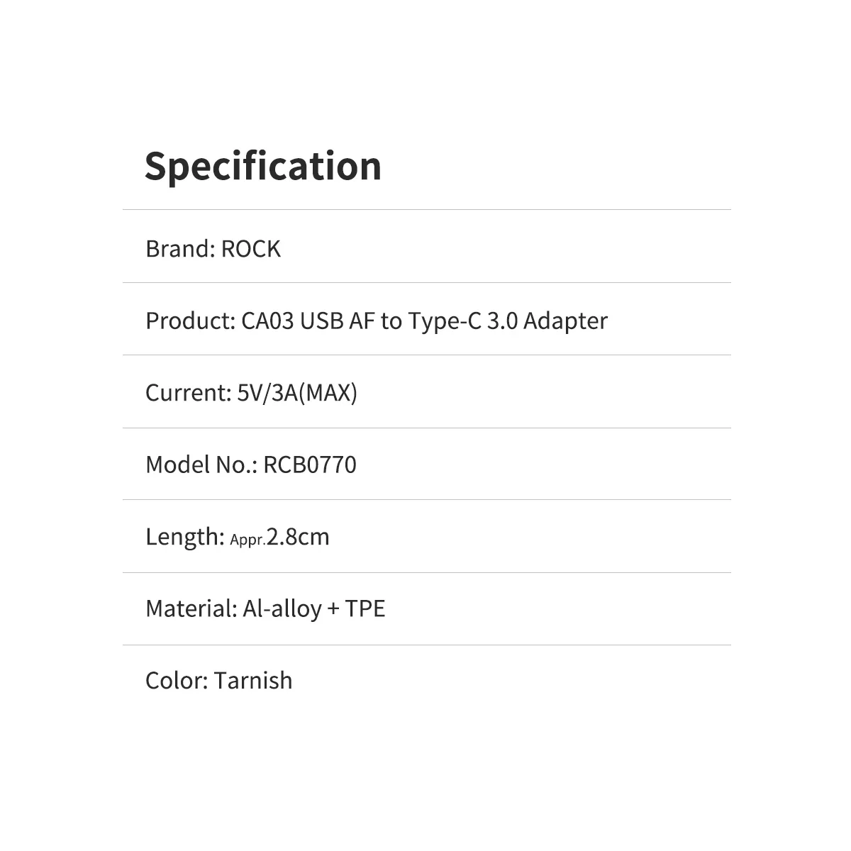 ROCK usb type C OTG адаптер Micro USB AF to type-c 3,0 адаптер зарядное устройство кабель для передачи данных конвертер для Macbook samsung S10 huawei