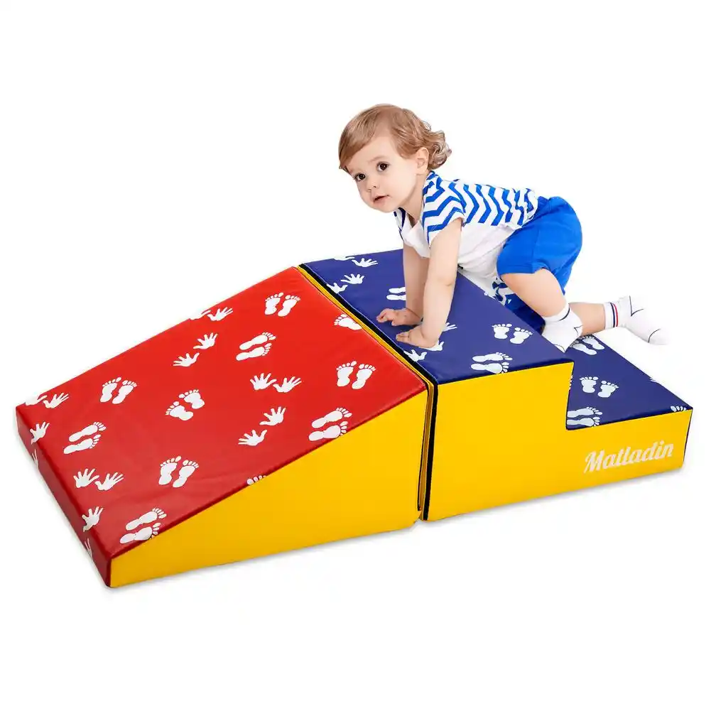 Ensembles De Jeu De Grimpeur De Mousse Molle D Enfants Grimpeur D Enfant En Bas Age Debutant Avec Des Escaliers De Glissiere Et Des Jouets D Escalade D Interieur De Rampe Pour Des Enfants En Bas