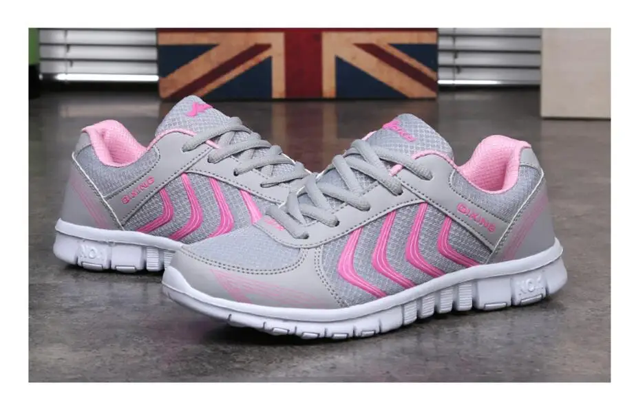 Женская обувь Очень легкие женские кроссовки из сетчатого материала Tenis Feminino для