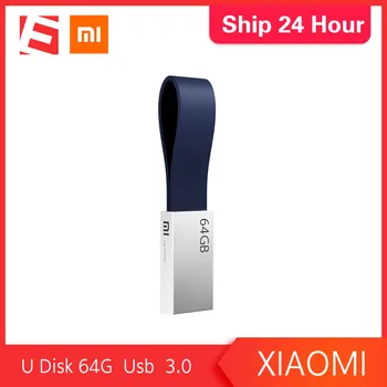 

Original Xiaomi U disk 64GB USB 3.0 high-speed transfer metal body design U disk portable flash drive lanyard tablet / PC