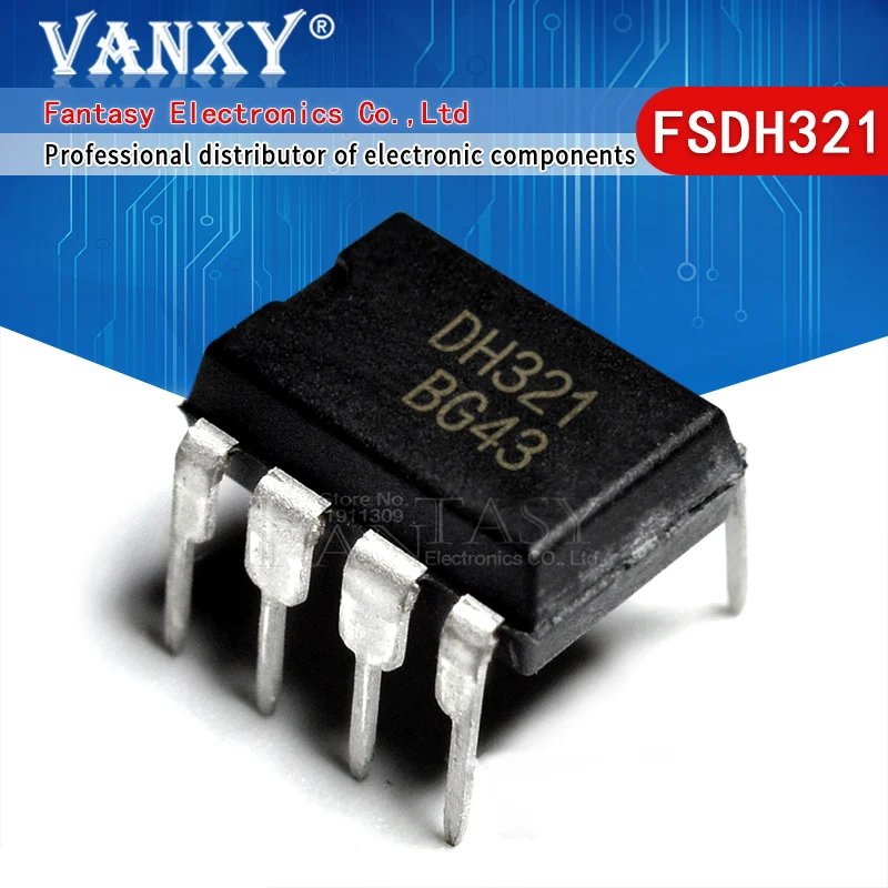 10 шт. DH321 DIP-8 FSDH321 DIP8 DIP новый оригинальный | Электронные компоненты и