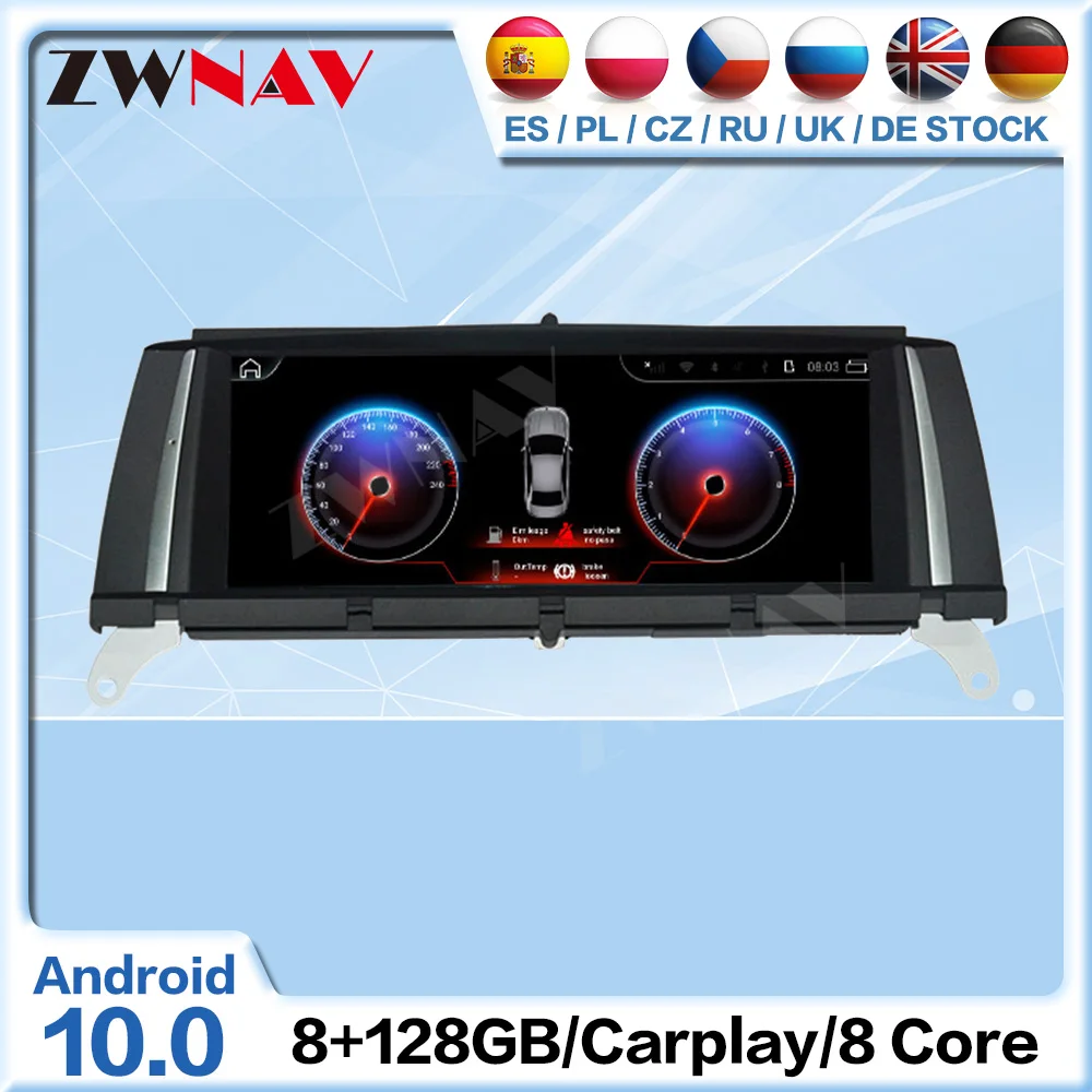 128G Carplay Android 10 мультимедийный радиоприемник для BMW X3 F25 2010 2011 2012 автомобильный аудио стерео видео плеер GPS головное устройство