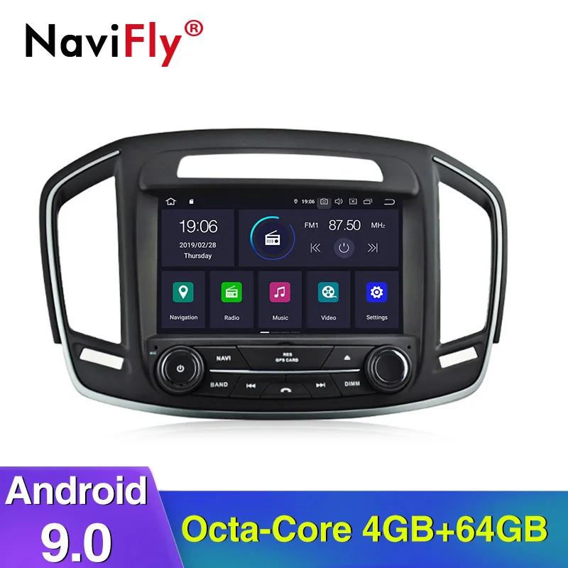 

NaviFly Android 9.0 CAR DVD GPS navigation player For Opel Vauxhall Insignia 2014 Car RADIO stereo player Support WIFI BT
