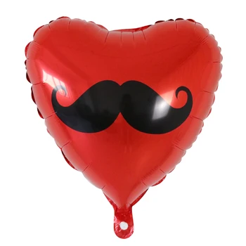 

10pcs Moustache Balloons black beard little man Birthday Party Decorations Adult Ceremony Supplies Helium Globos Inflatable Toys
